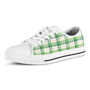 St Patrick s Day Shoes Irish St. Patrick s Day Tartan Print White Low Top Shoes St Patrick s Day Sneakers 2 lgs2lm.jpg