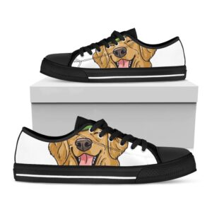 St Patrick s Day Shoes Patrick s Day Golden Retriever Print Black Low Top Shoes St Patrick s Day Sneakers 1 cbxgi8.jpg