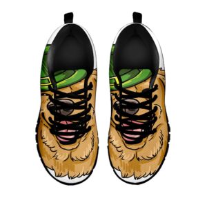 St Patrick s Day Shoes Patrick s Day Golden Retriever Print Black Running Shoes St Patrick s Day Sneakers 2 ffq0nb.jpg