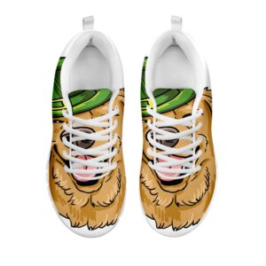 St Patrick s Day Shoes Patrick s Day Golden Retriever Print White Running Shoes St Patrick s Day Sneakers 2 xufw1a.jpg