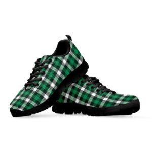 St Patrick s Day Shoes Saint Patrick s Day Stewart Plaid Print Black Running Shoes St Patrick s Day Sneakers 3 lomx1a.jpg