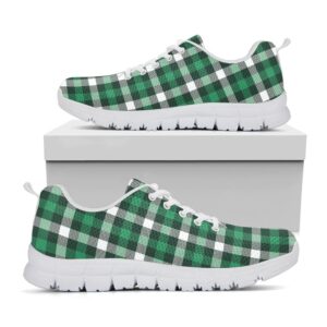 St Patrick s Day Shoes Saint Patrick s Day Stewart Plaid Print White Running Shoes St Patrick s Day Sneakers 1 zaf49n.jpg