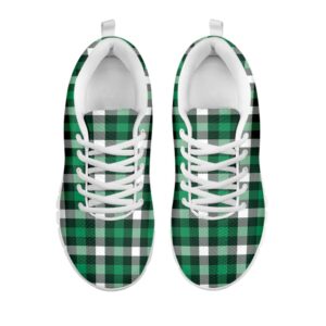 St Patrick s Day Shoes Saint Patrick s Day Stewart Plaid Print White Running Shoes St Patrick s Day Sneakers 2 xqfgk1.jpg