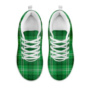 St Patrick s Day Shoes Saint Patrick s Day Tartan Print White Running Shoes St Patrick s Day Sneakers 2 ifsqpt.jpg