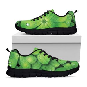 St Patrick s Day Shoes Shamrock Clover St. Patrick s Day Print Black Running Shoes St Patrick s Day Sneakers 1 dynove.jpg