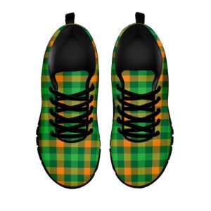 St Patrick s Day Shoes St. Patrick s Day Buffalo Check Print Black Running Shoes St Patrick s Day Sneakers 2 x07gpq.jpg
