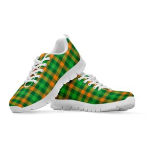 St Patrick s Day Shoes St. Patrick s Day Buffalo Check Print White Running Shoes St Patrick s Day Sneakers 3 ia52sx.jpg