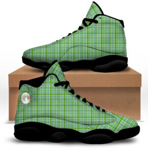 St Patrick s Day Shoes St. Patrick s Day Irish Plaid Print Black Basketball Shoes St Patrick s Day Sneakers 1 snj3ad.jpg