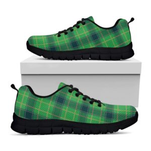 St Patrick s Day Shoes St. Patrick s Day Scottish Plaid Print Black Running Shoes St Patrick s Day Sneakers 1 zq7o6x.jpg
