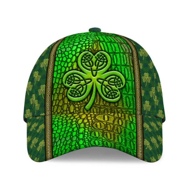 St Patricks Day Baseball Cap, Celtic Shamrock Drak Pattern Irish Baseball Cap Sports Adjustable Hat St. Patrick’s Day Gift