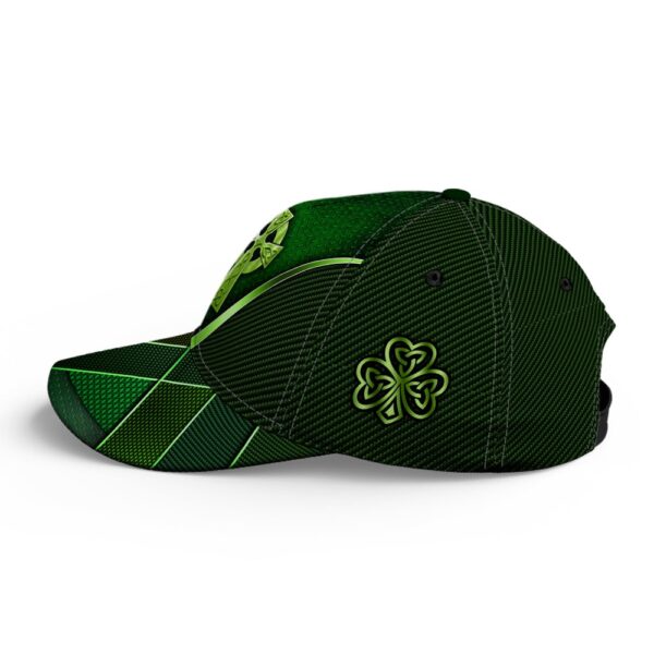 St Patricks Day Baseball Cap, Cross Celtic Metallic Luxury Irish Baseball Cap Sports Adjustable Hat St. Patrick’s Day Gift