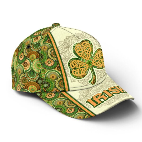 St Patricks Day Baseball Cap, Irish Vintage Mandala Irish Baseball Cap Sports Adjustable Hat St. Patrick’s Day Gift