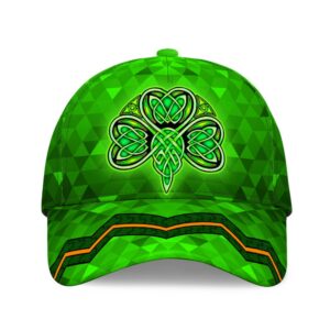 St Patricks Day Baseball Cap Shamrock Geometric Green Irish Baseball Cap Sports Adjustable Hat St. Patrick s Day Gift 1 m2mm6q.jpg