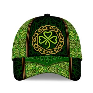 St Patricks Day Baseball Cap Shamrock Knot Frame Circle Irish Baseball Cap Sports Adjustable Hat St. Patrick s Day Gift 1 exioak.jpg