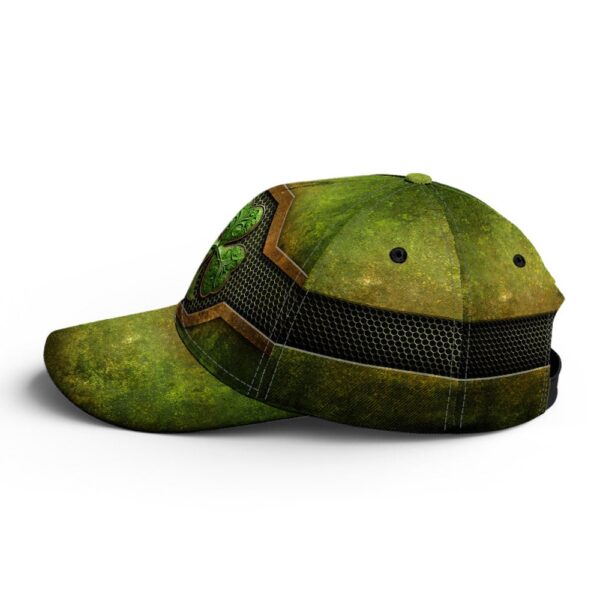 St Patricks Day Baseball Cap, Shamrock Metal Rust Green Irish Baseball Cap Sports Adjustable Hat St. Patrick’s Day Gift