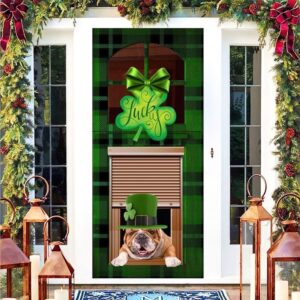 St Patricks Day Door Cover, English…