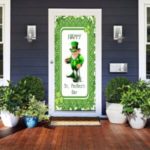 St Patricks Day Door Cover, Happy…