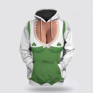 St Patricks Day Funny Custom Hoodie…