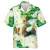 St Patricks Day Hawaiian Shirt, Happy Patrick Saint Drink Beer Hawaiian Shirts For Men