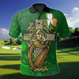 St Patricks Day Polo Shirt, Celtic…