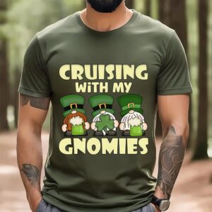 St Patricks Day T Shirt Cruising With My Gnomies Saint Patricks Cruise Vacation T shirt Funny St Patricks Day Shirts 3 yh39ex.jpg
