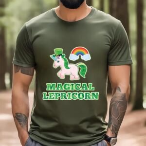St Patricks Day T Shirt Cute Magical Lepricorn For St Patrick s Day T shirt Funny St Patricks Day Shirts 3 m3dhi6.jpg