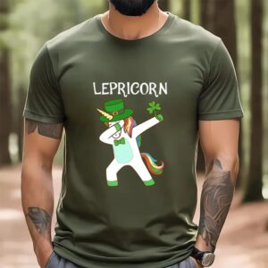 St Patricks Day T Shirt Dabbing Lepricorn Irish Unicorn Patricks Day T Shirt Funny St Patricks Day Shirts 3 mofgjw.jpg