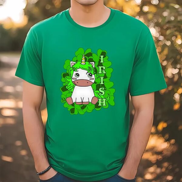 St Patricks Day T Shirt, Irish Unicorn St Patrick’s Day Celebration Ireland Design T-shirt, Funny St Patricks Day Shirts