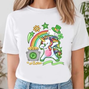 St Patricks Day T Shirt Lepricorn Leprechaun Dabbing Unicorn Girls St Patricks Day T Shirt Funny St Patricks Day Shirts 2 u0wg7g.jpg