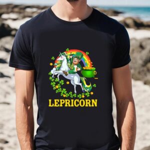 St Patricks Day T Shirt Lepricorn Leprechaun Unicorn T shirt St Patricks Day Girls T Shirt Funny St Patricks Day Shirts 4 yjtyfx.jpg