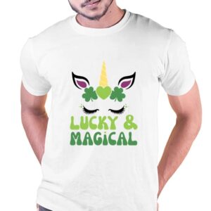 St Patricks Day T Shirt Lucky And Magical St Patrick s Day Unicorn T Shirt Funny St Patricks Day Shirts 1 agin2z.jpg
