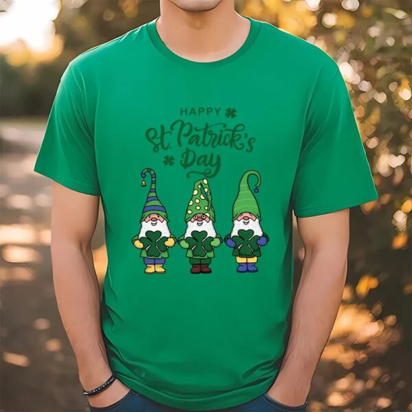 St Patricks Day T Shirt, St. Patrick’s Day Gnomes T-Shirt, Funny St Patricks Day Shirts