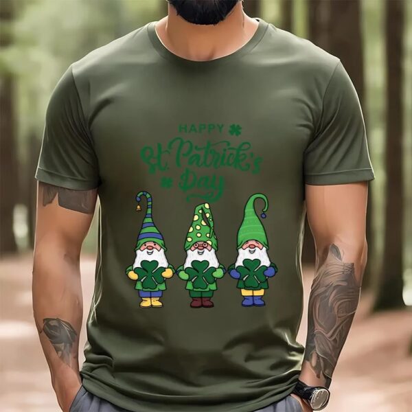 St Patricks Day T Shirt, St. Patrick’s Day Gnomes T-Shirt, Funny St Patricks Day Shirts