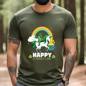 St Patricks Day T Shirt St Patricks Day Leprechaun Irish Unicorn Shirt Funny St Patricks Day Shirts 3 dmmmdr.jpg