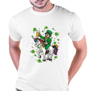 St Patricks Day T Shirt St Patricks Day Shirt Leprechaun Unicorn Irish T shirt Funny St Patricks Day Shirts 1 run8xr.jpg