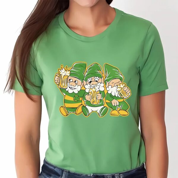 St Patricks Day T Shirt, Three St Patricks gnomes T-Shirt, Funny St Patricks Day Shirts
