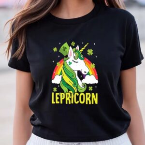 St Patricks Day T Shirt Unicorn Magical St Patricks Day Lepricorn Girl Women T Shirt Funny St Patricks Day Shirts 2 mswbty.jpg