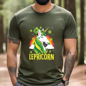 St Patricks Day T Shirt Unicorn Magical St Patricks Day Lepricorn Girl Women T Shirt Funny St Patricks Day Shirts 3 vnqy1n.jpg