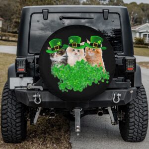 St Patricks Day Tire Cover, Cat…
