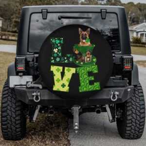 St Patricks Day Tire Cover, German…