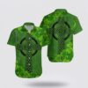 rish St Patricks Day Shirts, Shamrock Hawaiian Shirt