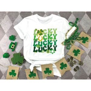 Retro Lucky Shamrock Tshirt St Patricks Day Shirt Retro Lucky Shirt Womens St Patrick s Day Shirt Irish Day Tee 2 wfjg6s.jpg