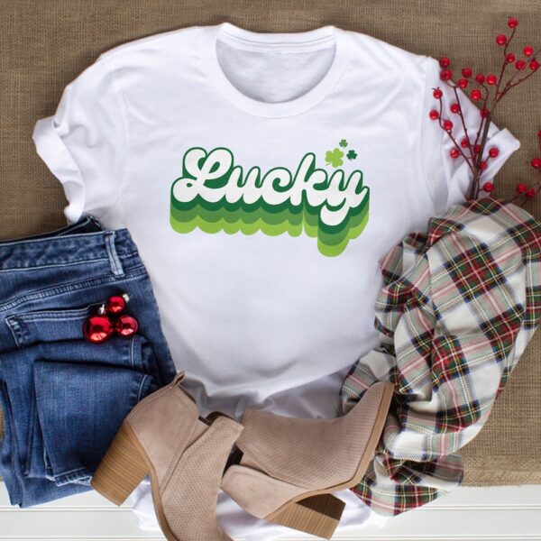 Retro Lucky Shirt, Retro St Patricks Day Shirt, Lucky Shirt, St Patricks Day Shirt, Cute St Pattys Shirt, St Patrick Tee, Patricks Lucky tee 1408565983
