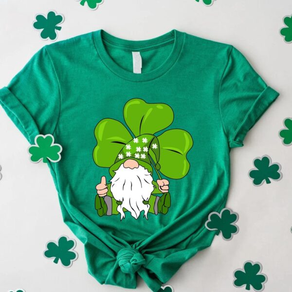 St. Patrick’s Day Gnomes Shirt, Shamrock Gnome Tshirt, St. Patricks Day Gift, Saint Patricks Day Tee, Lucky Irish Gnomes