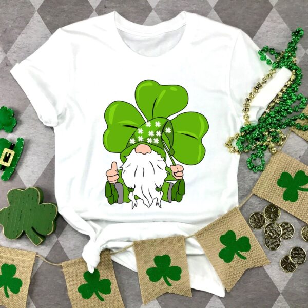 St. Patrick’s Day Gnomes Shirt, Shamrock Gnome Tshirt, St. Patricks Day Gift, Saint Patricks Day Tee, Lucky Irish Gnomes