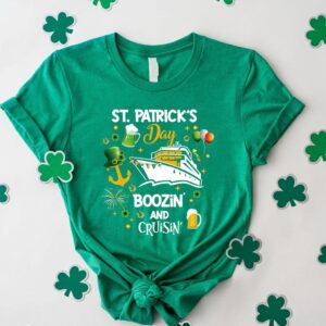 St. Patricks Cruisin And Boozing Shirt Patricks Day Cruise Squad Shirt Shenanigans Tee St Patrick s Cruising 2024 2 yr1zdm.jpg