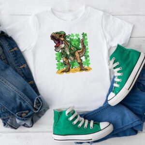 St. Patricks Day Dinosaur Shirt St Patricks Day Shirt Kids St Patricks Day Gift for Boys Dinosaur Shamrock 1 yuj0v4.jpg