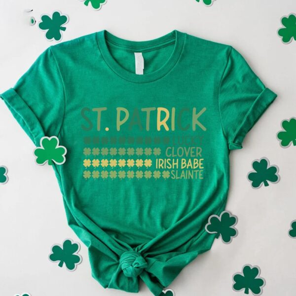 St Patrick’s Day Lucky Shirt,Lucky Clover Tshirt,Saint Patricks Day Shamrock Tee,Irish Gift for Women Men