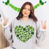 St. Patricks day sweatshirt-Saint Paddy’s day Shirt,Lucky Sweater,Irish Shamrock Crewneck,Shenanigans shirt,Slainte Sweatshirt,Clover Shirt