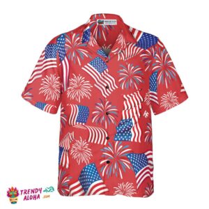 4th Of July Hawaiian Shirt, 4Th…